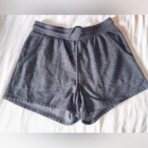 Stars above sweat shorts